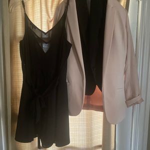 Black express romper